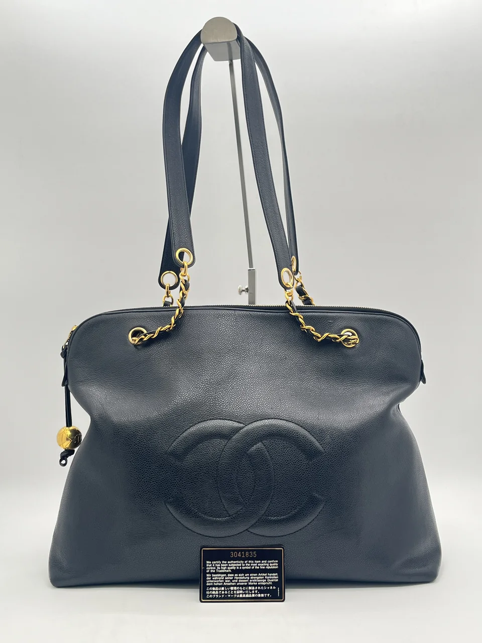CHANEL DECA COCO CHAIN TOTE BAG (3 SERIAL CODE)