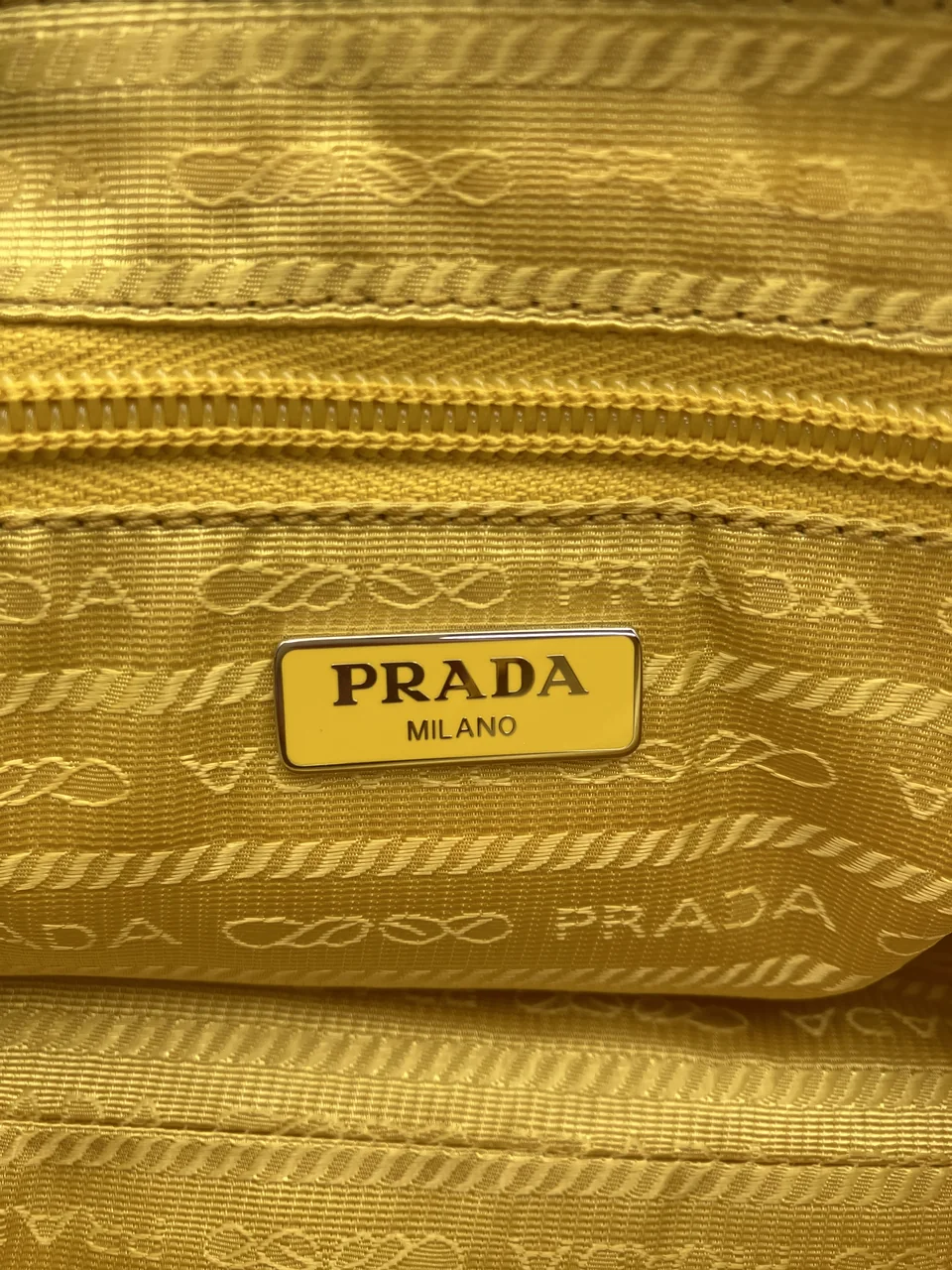 PRADA TESSUTO POUCH (YELLOW) view 15