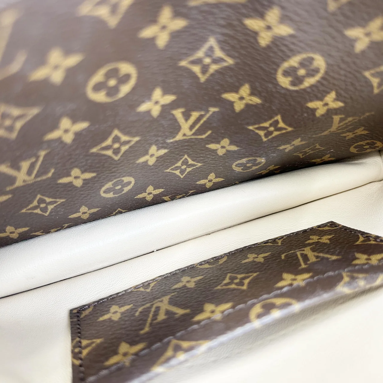 LV MONOGRAM REVERSE TRUNK CLUTCH view 8