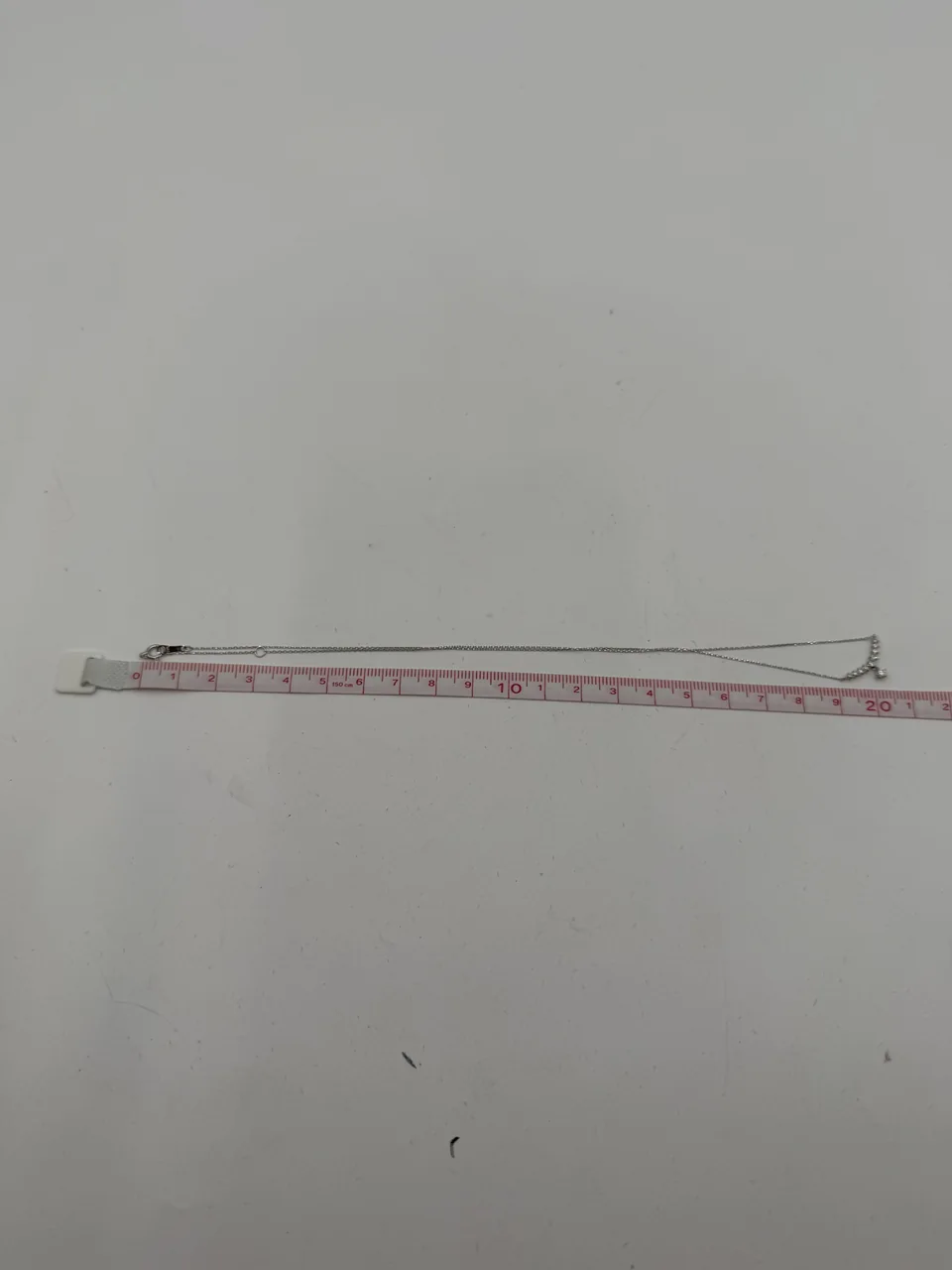 K18WG DIAMOND NECKLACE FD0.20CT 1.3G view 3