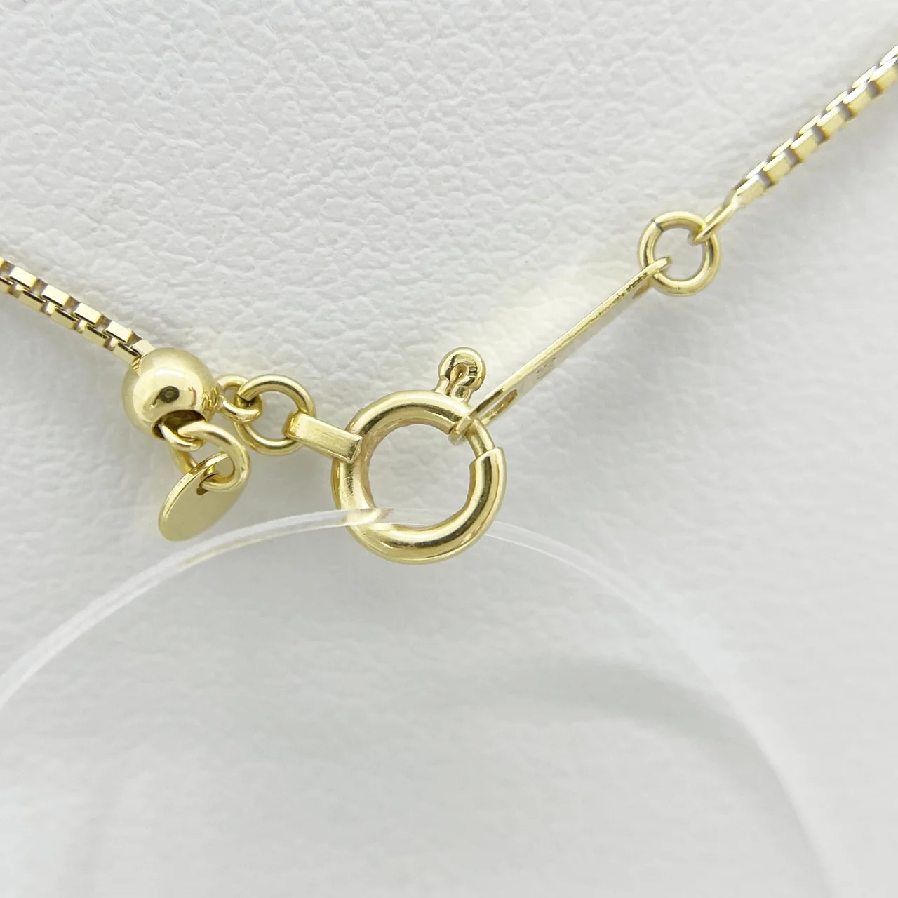 K18 DIAMOND NECKLACE D0.53CT FD0.08CT 3.7G view 6