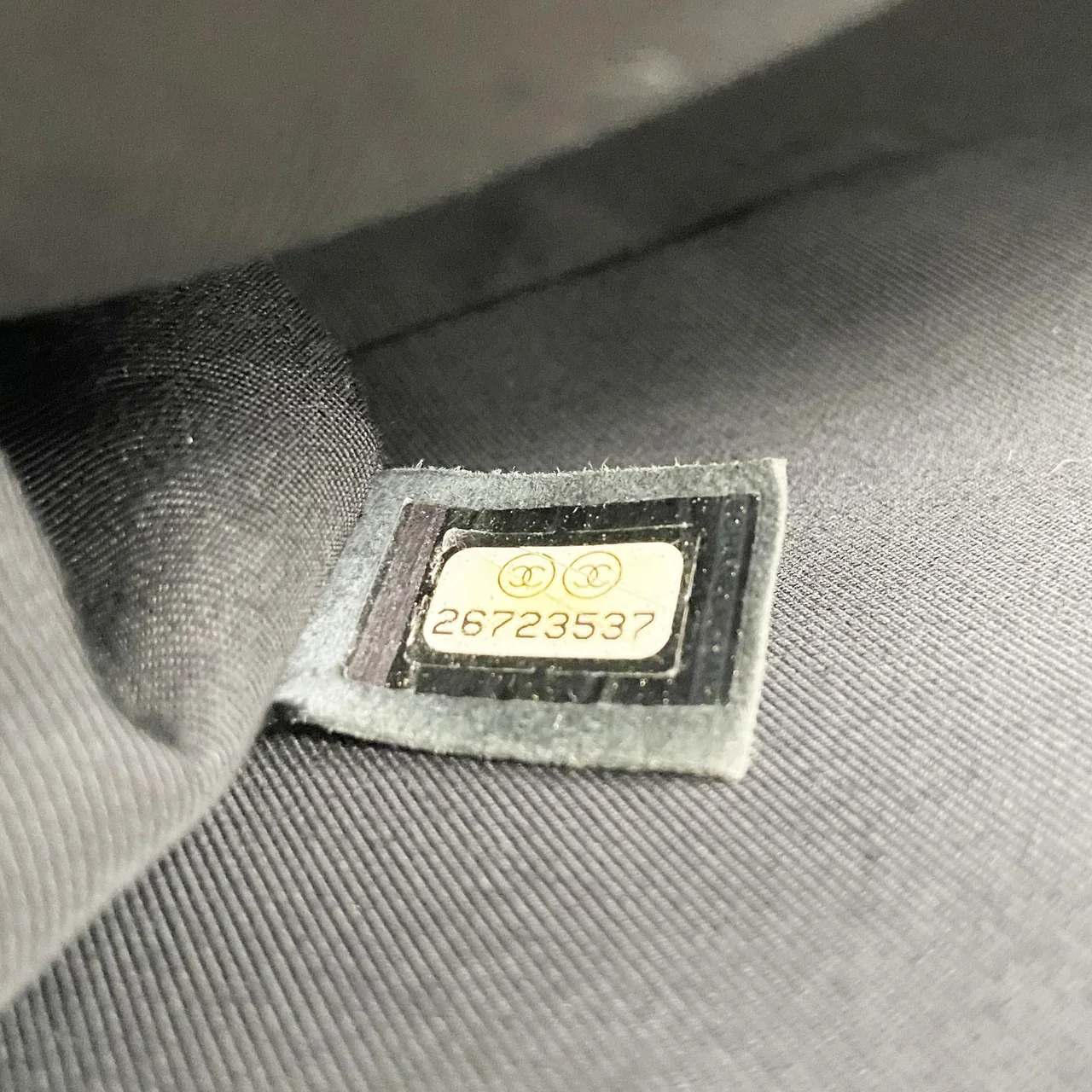 CHANEL CAVIAR SINGLE FLAP LE BOY (26 SERIAL CODE) view 18