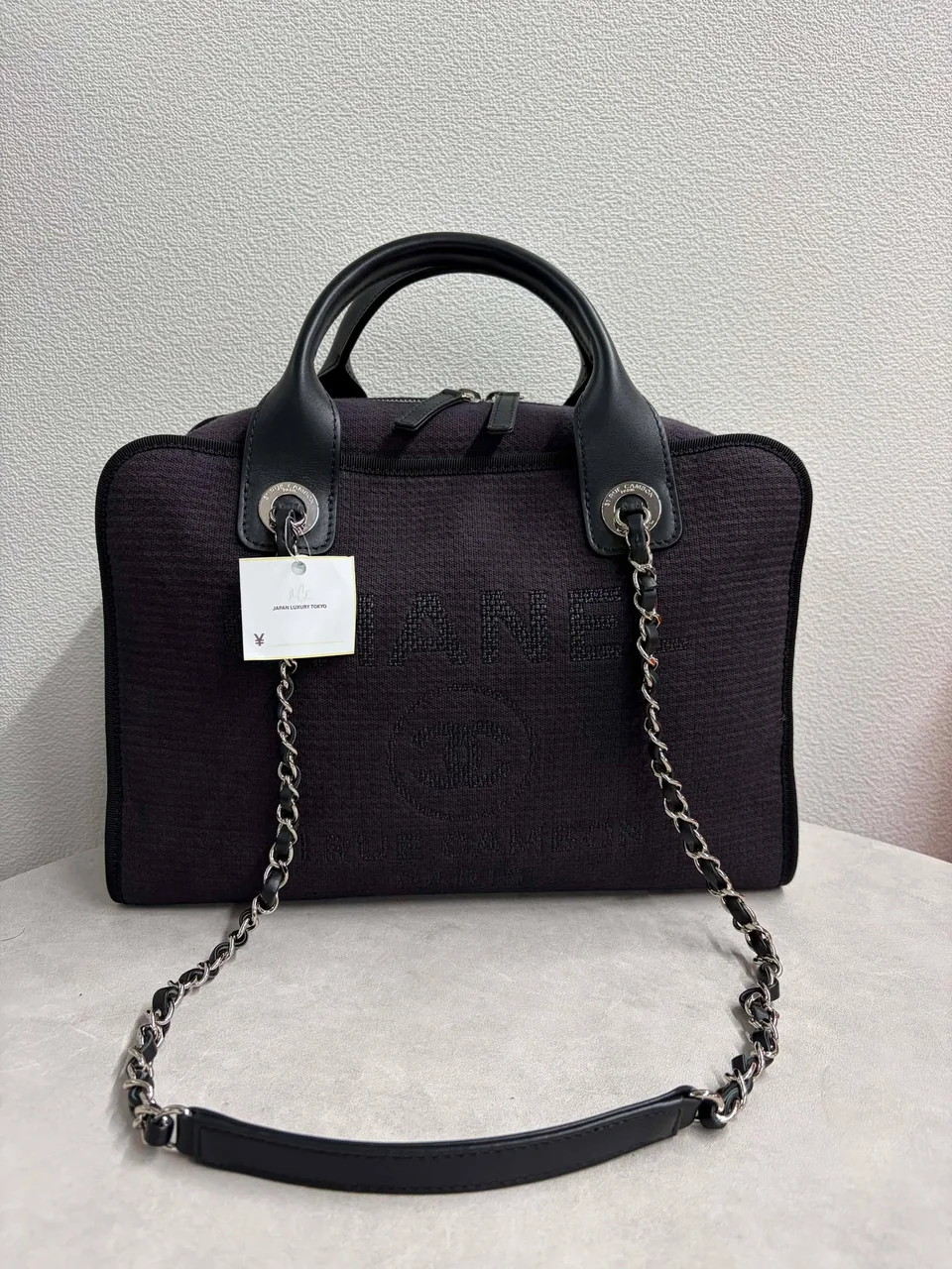CHANEL MIXED FIBER DEAUVILLE view 13