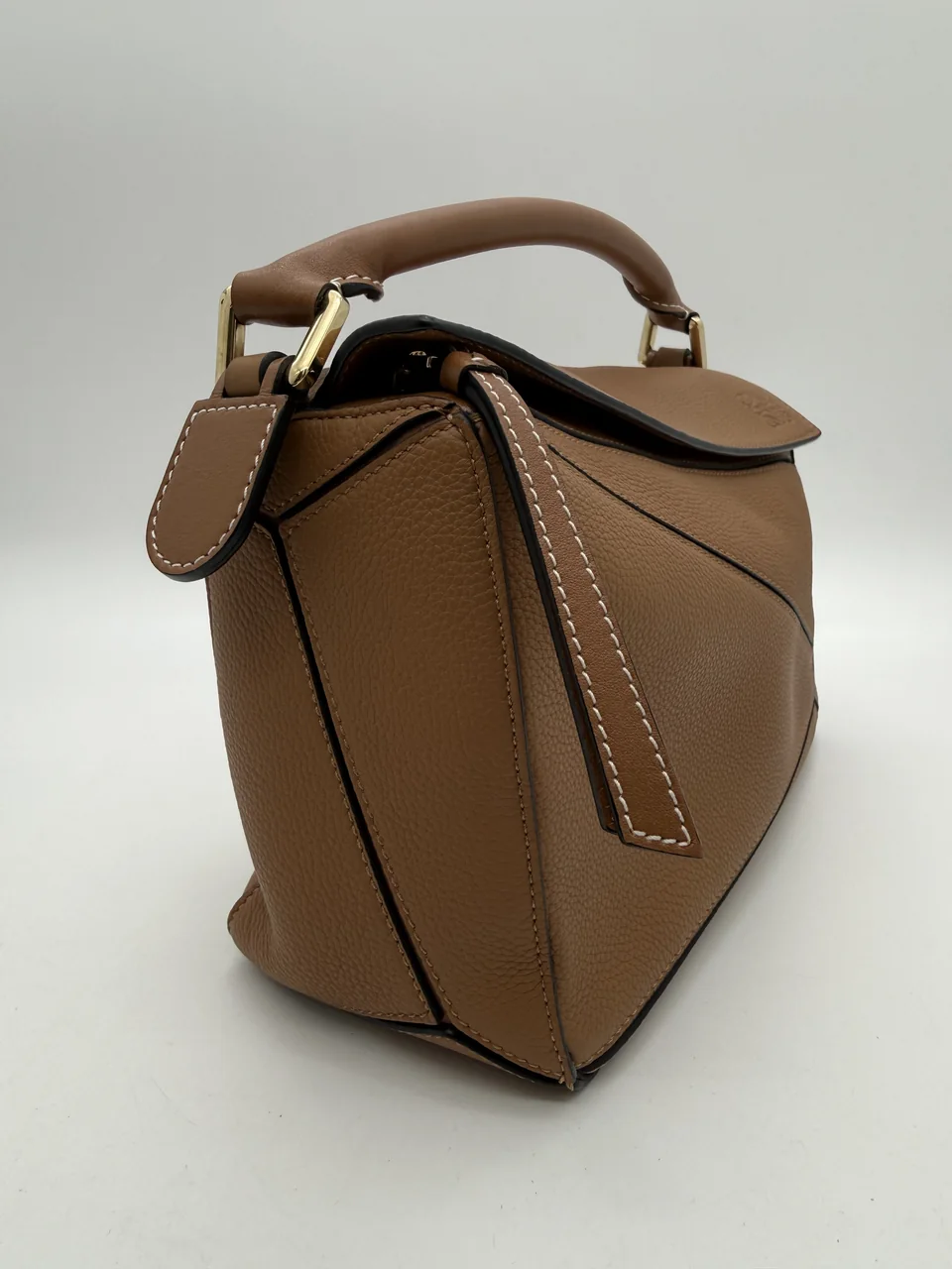 LOEWE PUZZLE SMALL BAG (LIGHT CAMEL) view 11