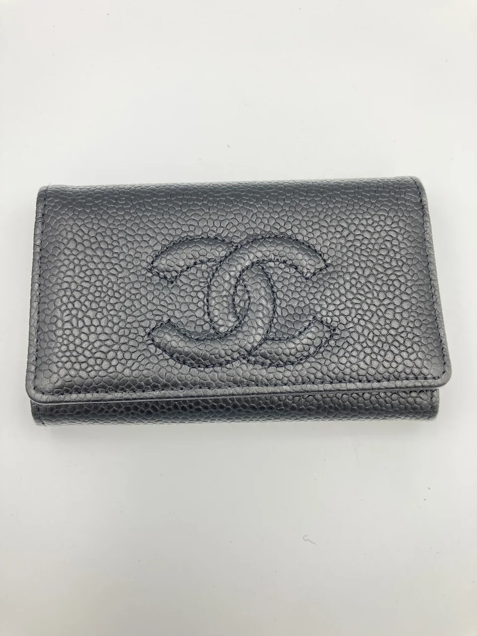 CHANEL CAVIAR KEY CASE view 3