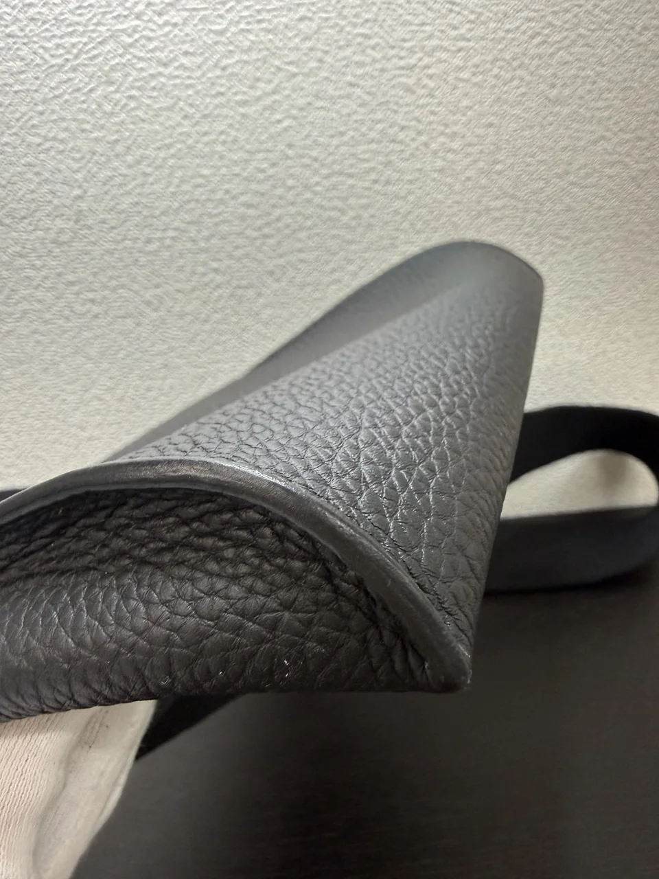 HERMES VIDEPOCHES (TOGO, BLACK, B STAMP) view 4