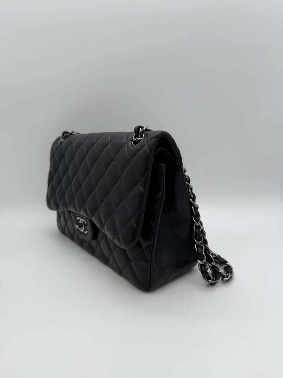 CHANEL LAMB SKIN DECA MATELASSE view 7