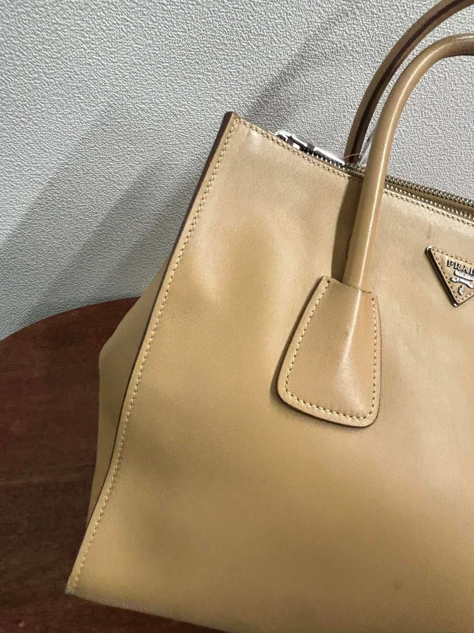 PRADA TOTE BAG (BEIGE) photo 7