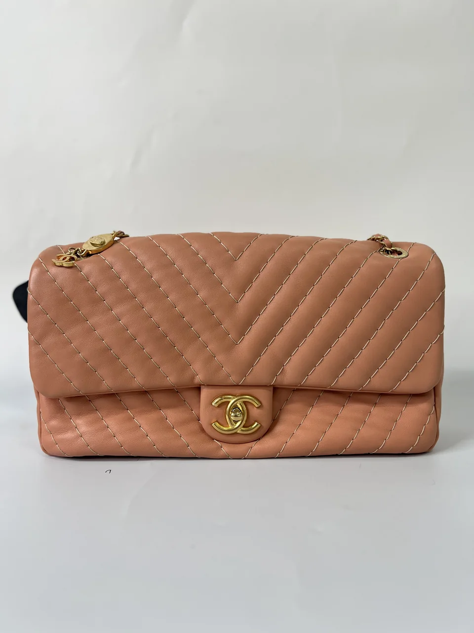 CHANEL CHEVRON 31 SINGLE FLAP