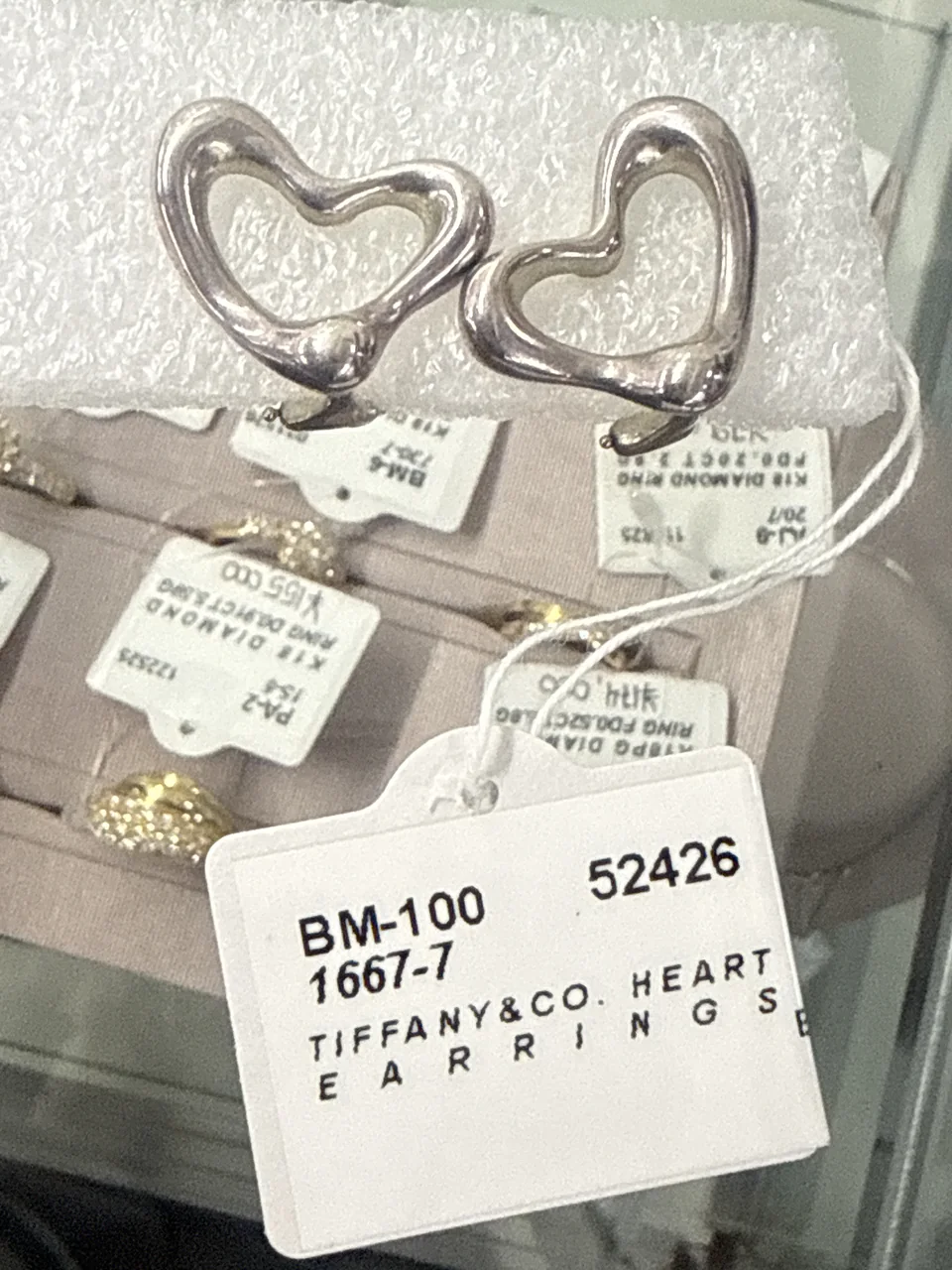 TIFFANY&CO. HEART EARRINGS