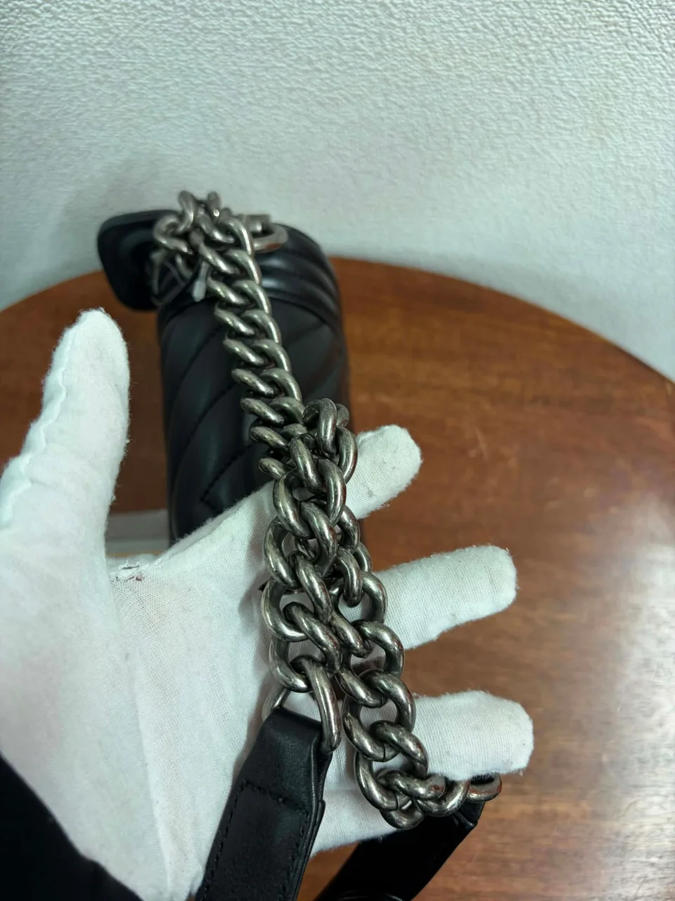 CHANEL LAMB SKIN LE BOY (26 SERIAL CODE) view 6