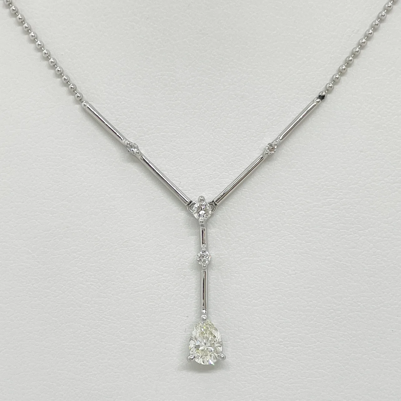 PT900/PT850 DIAMOND NECKLACE D0.55CT FD0.14CT 5.3G hover