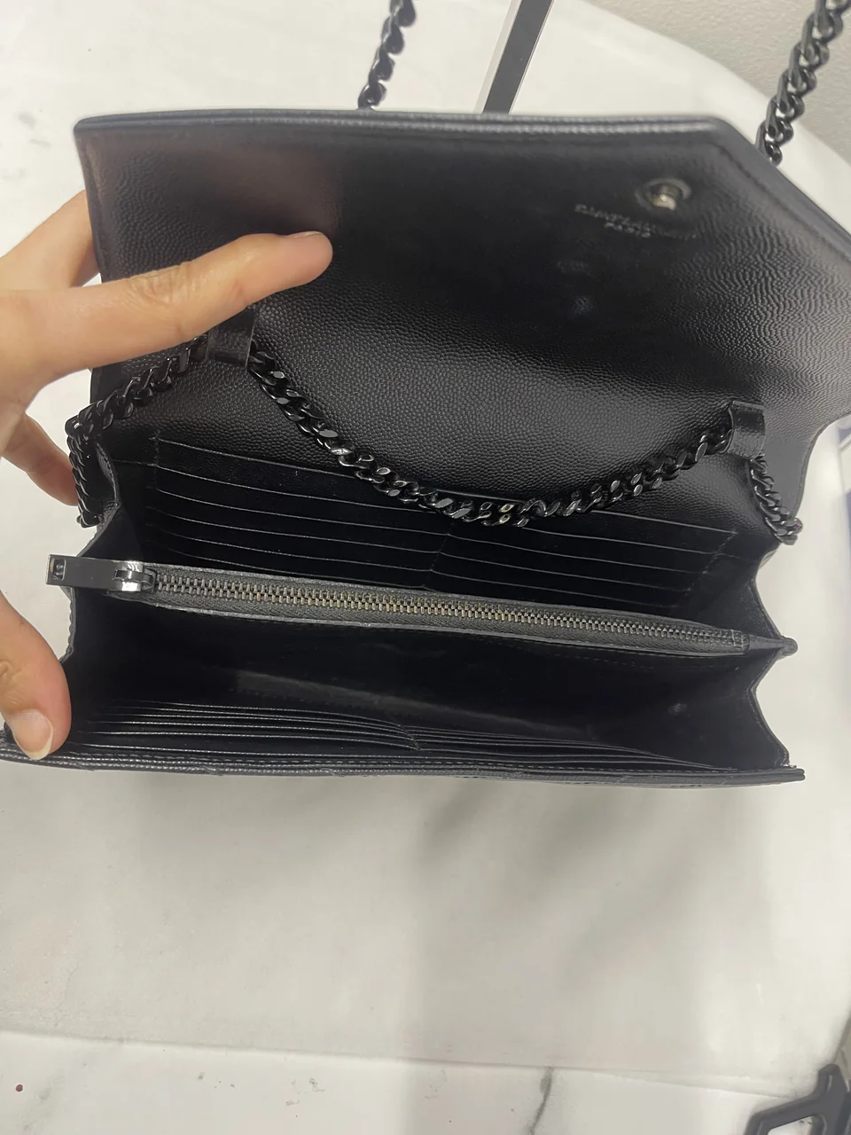 SAINT LAURENT CASSANDRA (BLACK) view 9