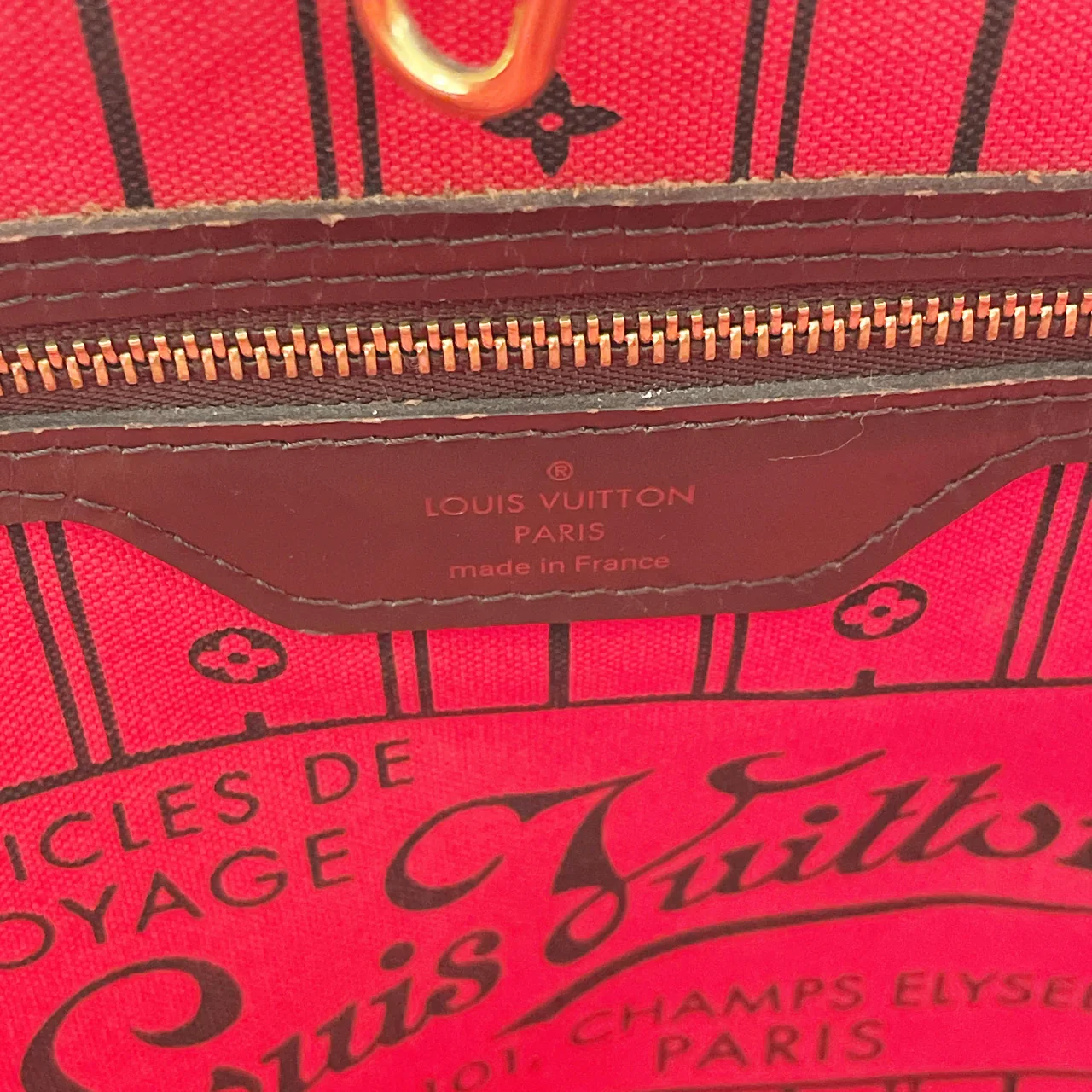 LV DAMIER NEVERFULL MM view 10