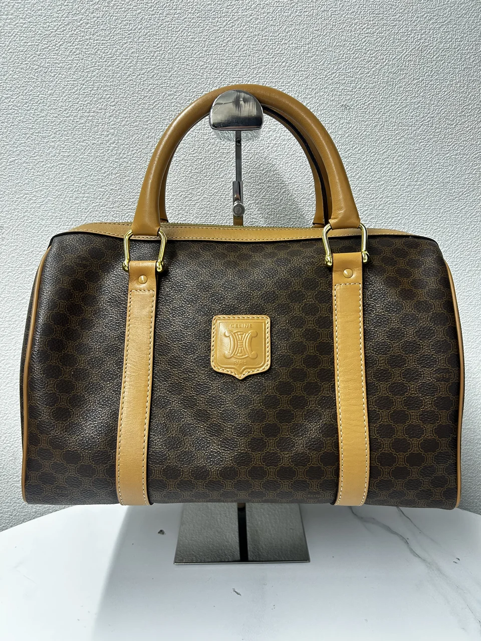 CELINE MACADAM BOSTON BAG