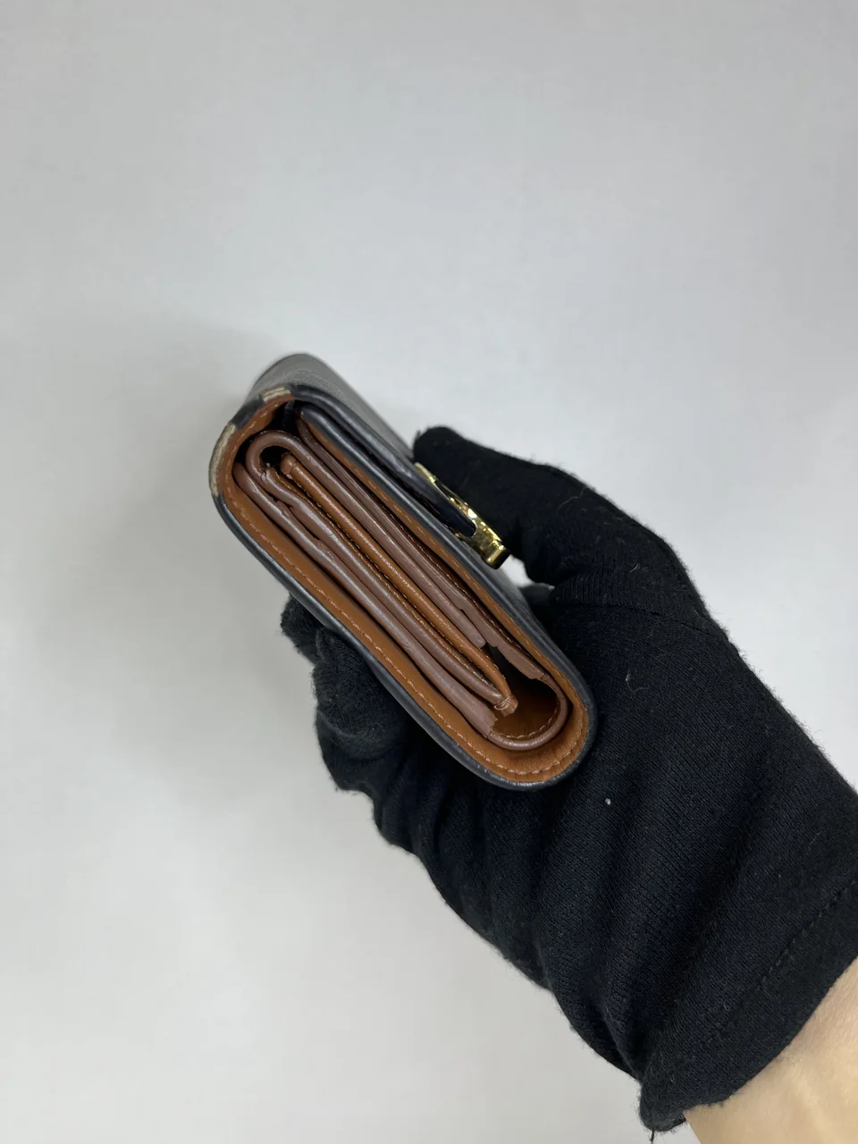 CELINE TRIOMPHE FLAP WALLET SMALL view 3