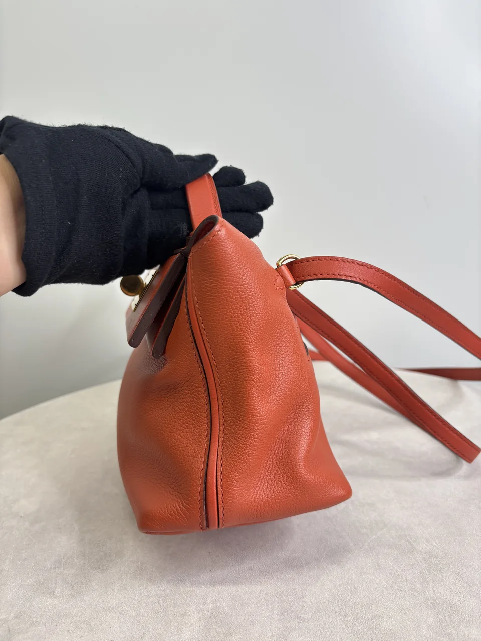 Hermes Sac Van Cattle Mini ( Evercolor, U Stamp) view 5