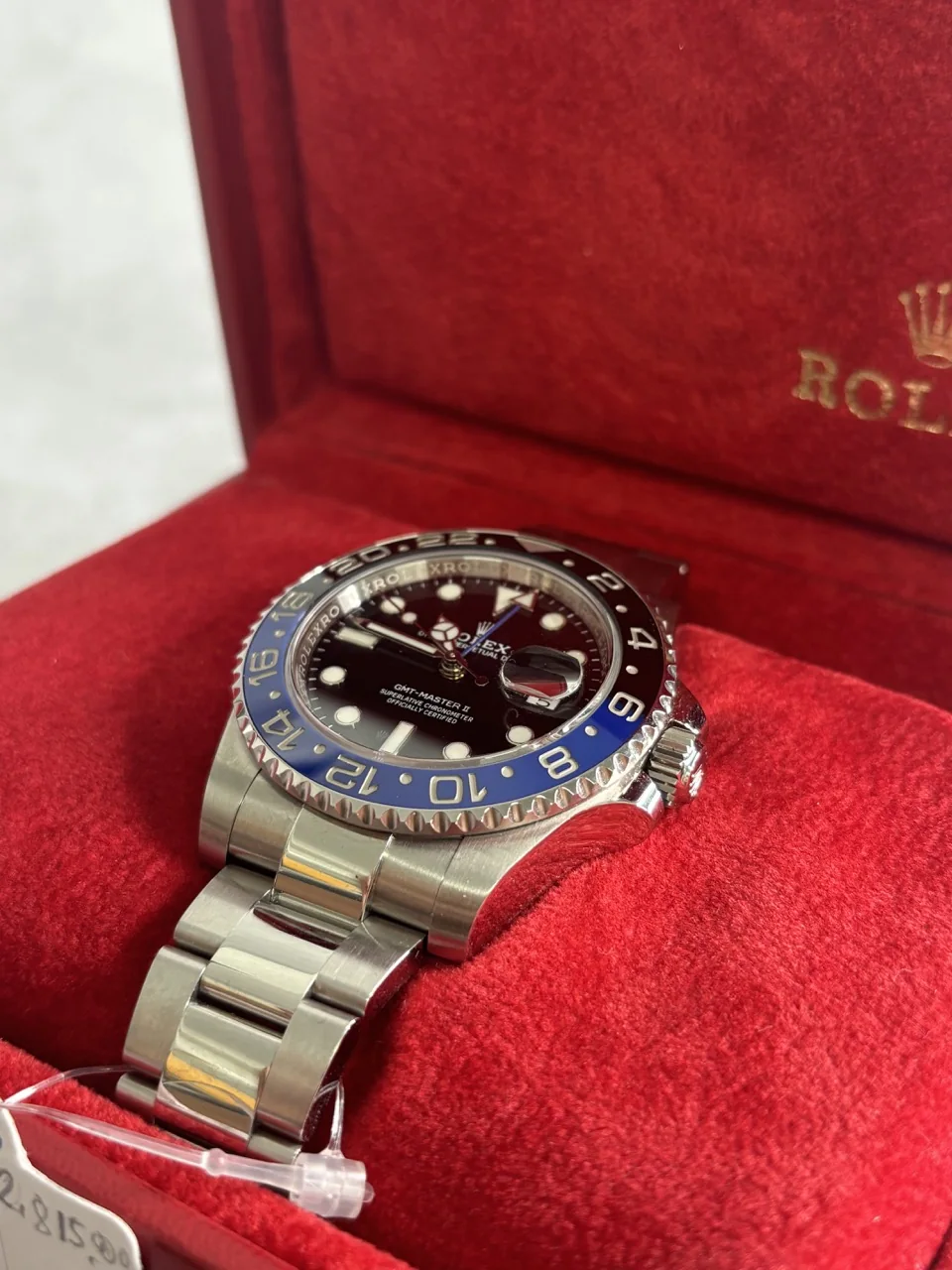 ROLEX GMT MASTER II BLACK DIAL OYSTER BRACELET (2017/07/30) NEW PARALLEL '116710BLNR 932WL222) view 3