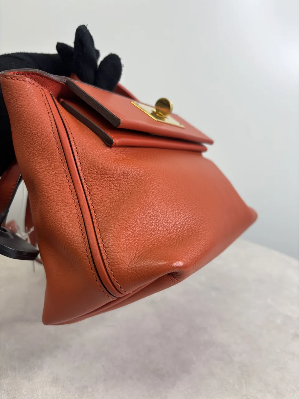 Hermes Sac Van Cattle Mini ( Evercolor, U Stamp) view 8