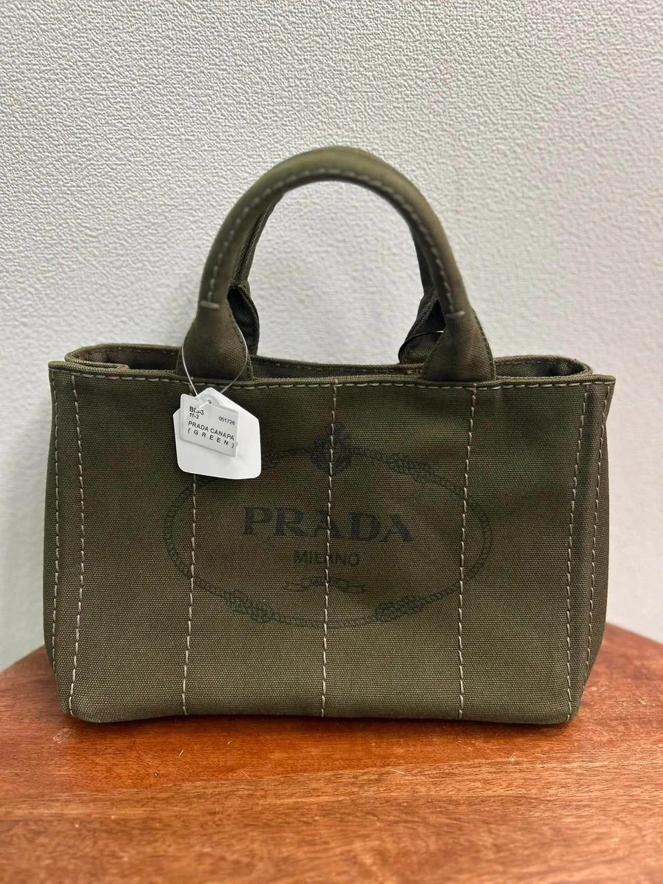 PRADA CANAPA (GREEN) view 2