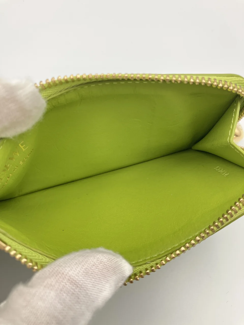 LOEWE COIN&CARD HOLDER (GREEN) view 11