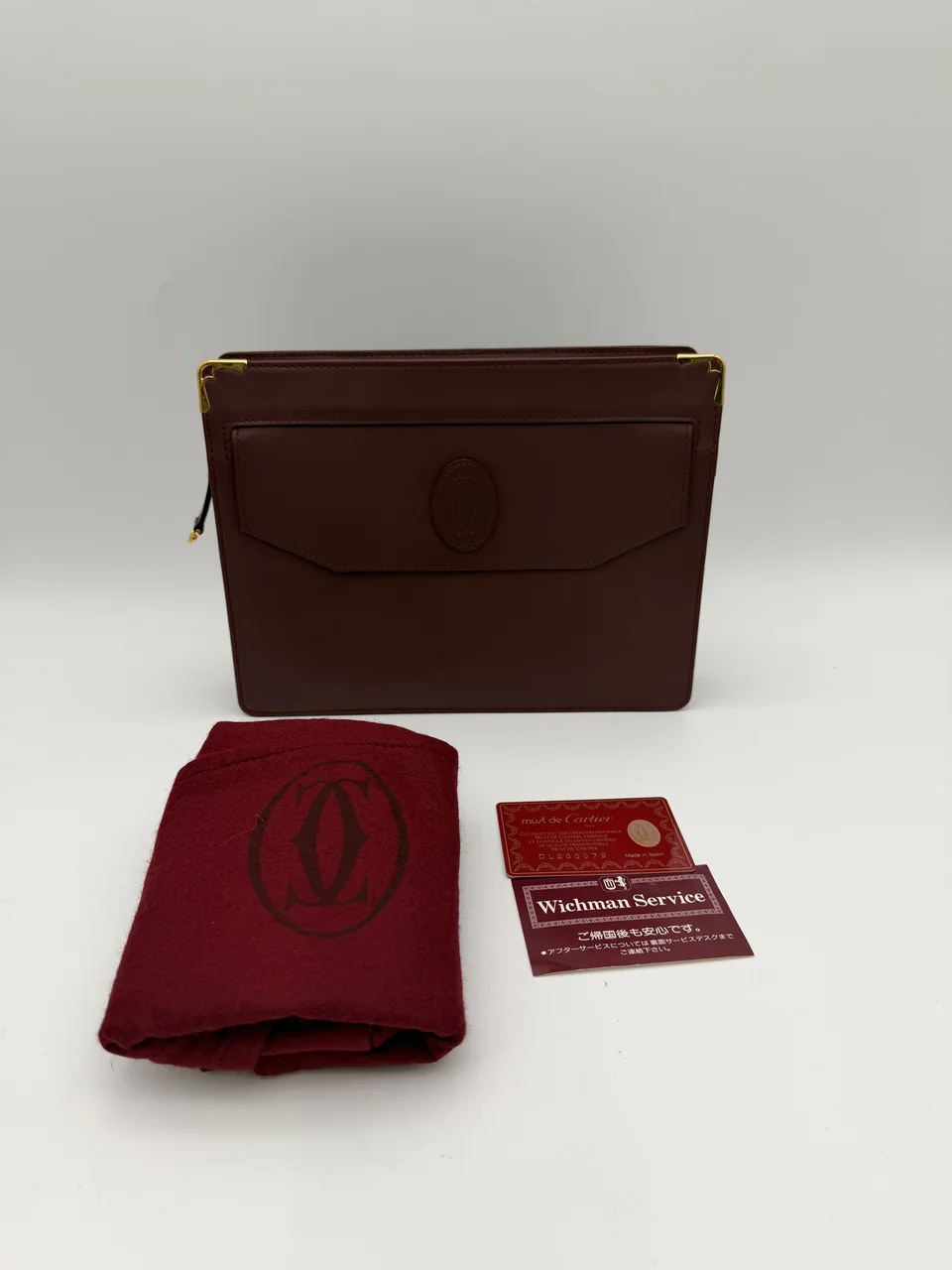 CARTIER MAST LINE SECOND BAG (BORDEAUX)