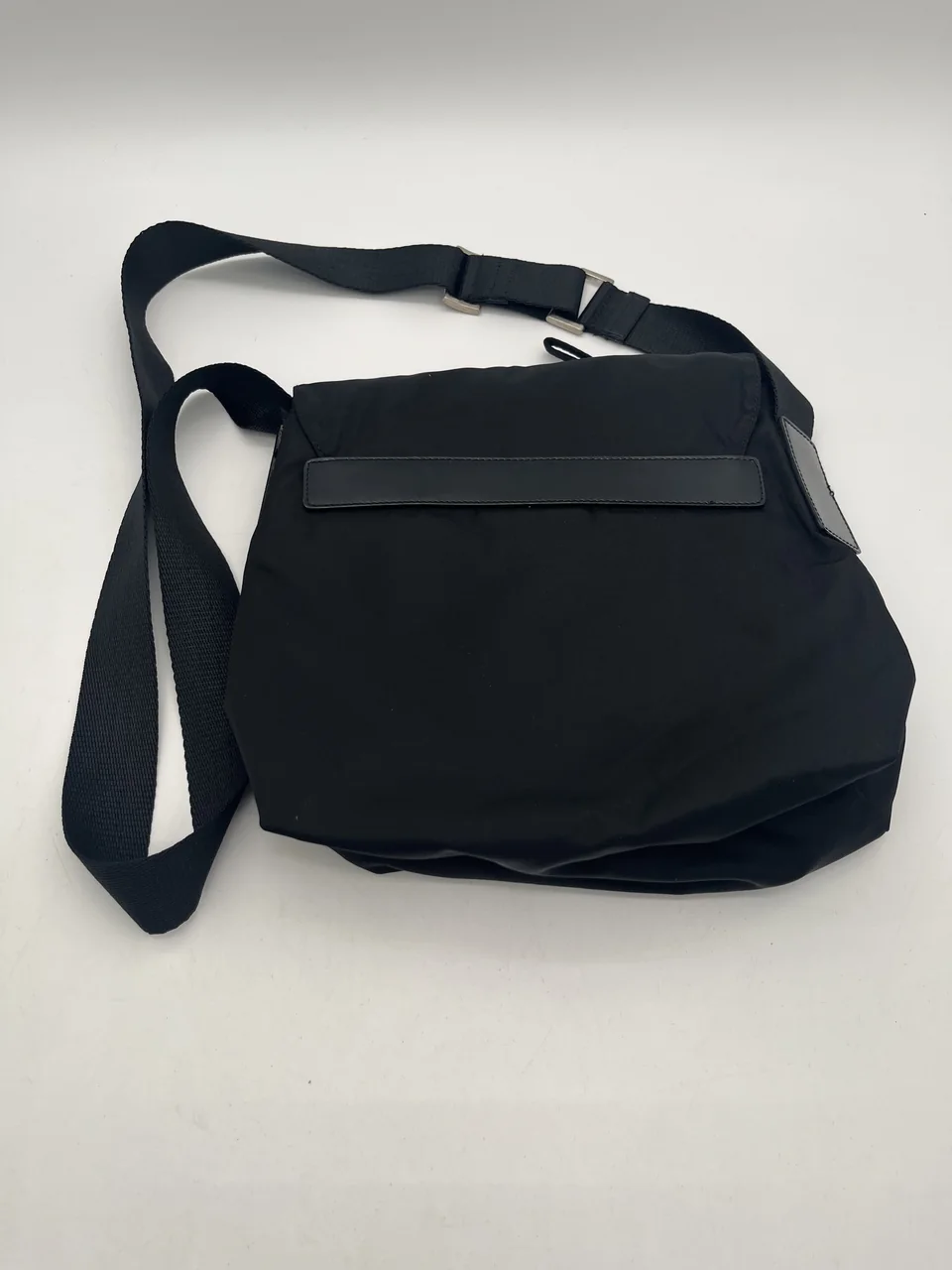 PRADA TESSUTO SHOULDER BAG (BLACK) view 2