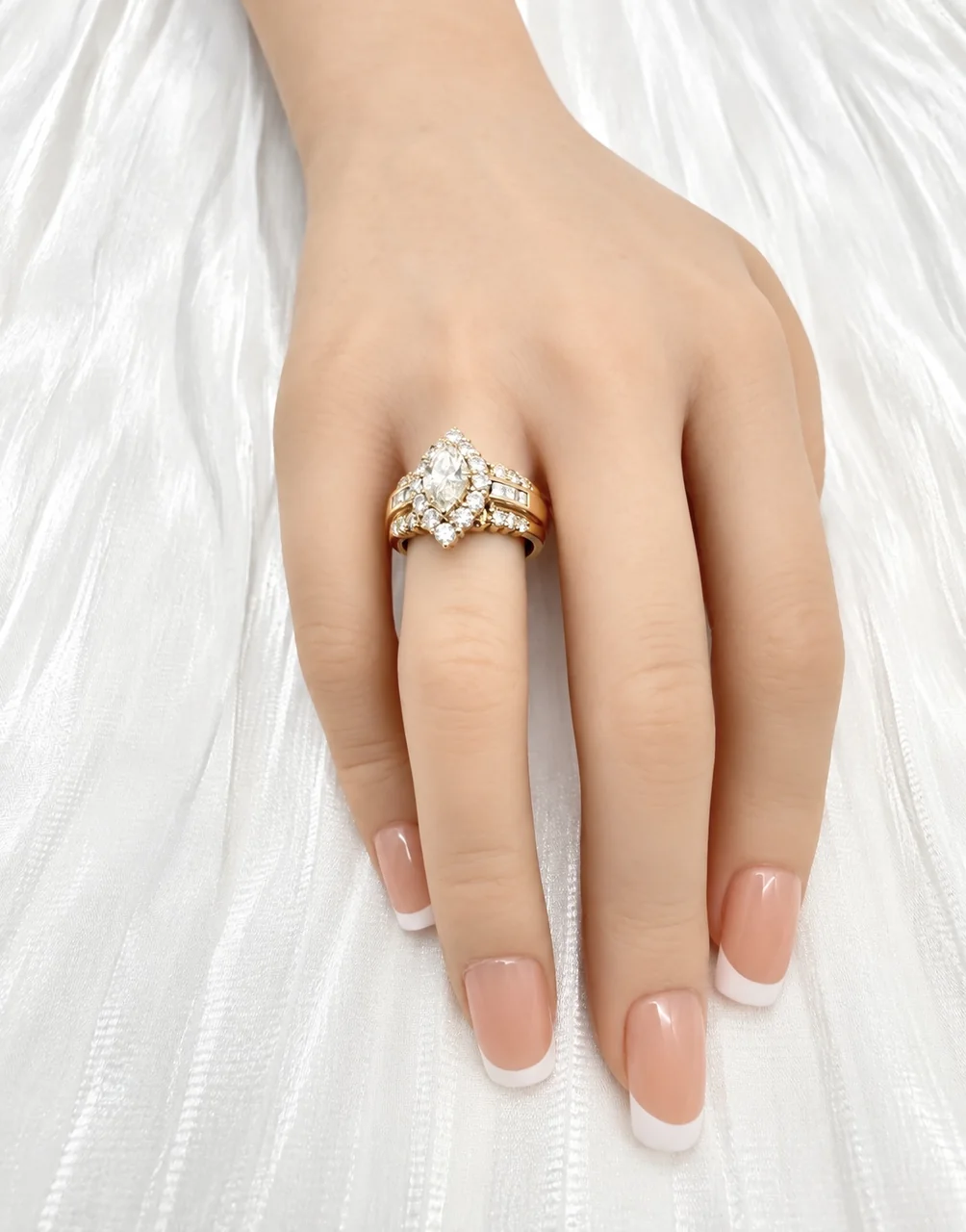 K18 DIAMOND RING D1.008CT (VLY-VS1) FD1.40CTS 12.3G view 8