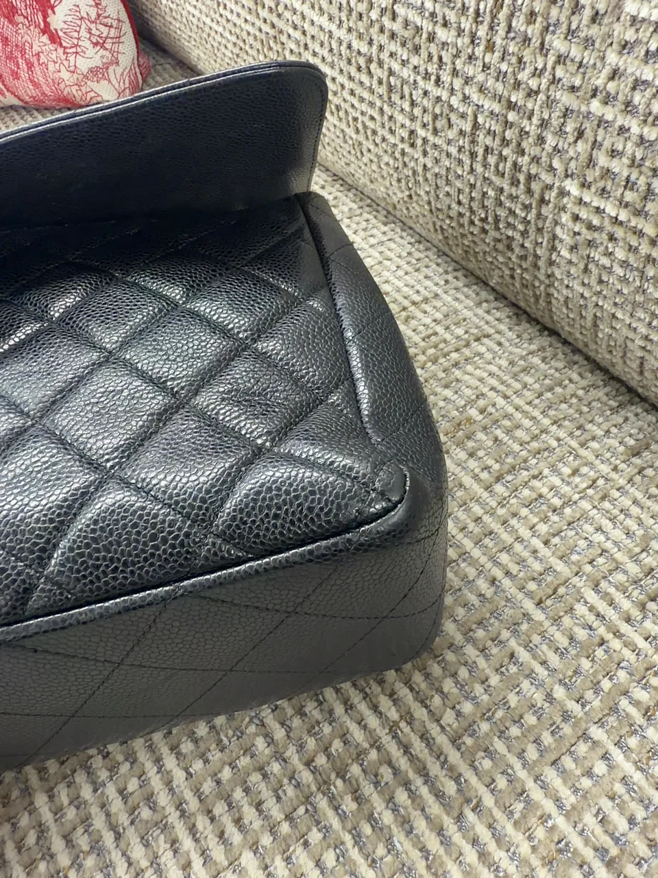 CHANEL CAVIAR CHAIN SHOULDER BAG view 14
