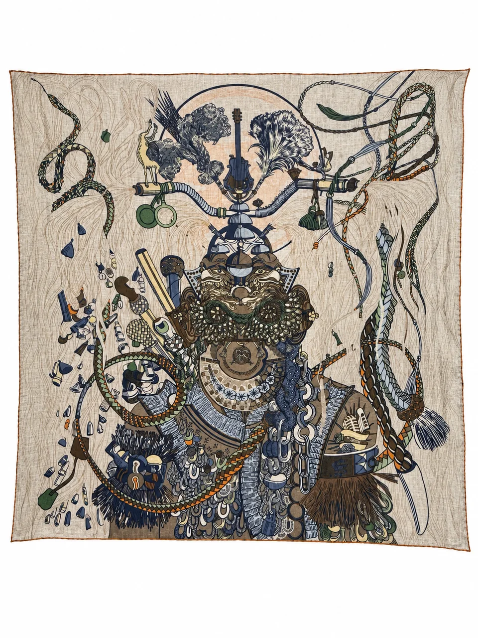 HERMES WILD RHYTHM SCARF