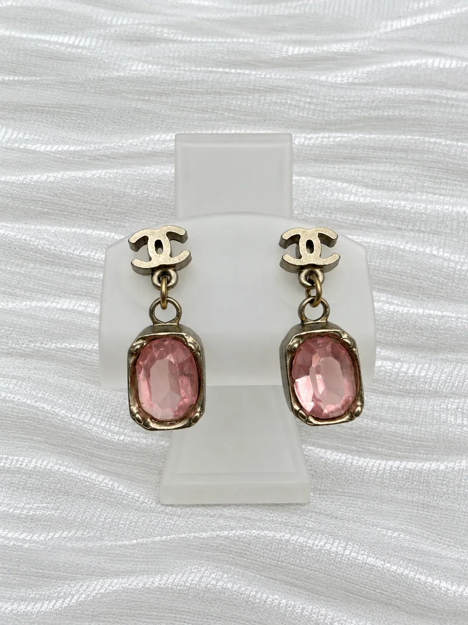 CHANEL COCO MARK SWING EARRINGS