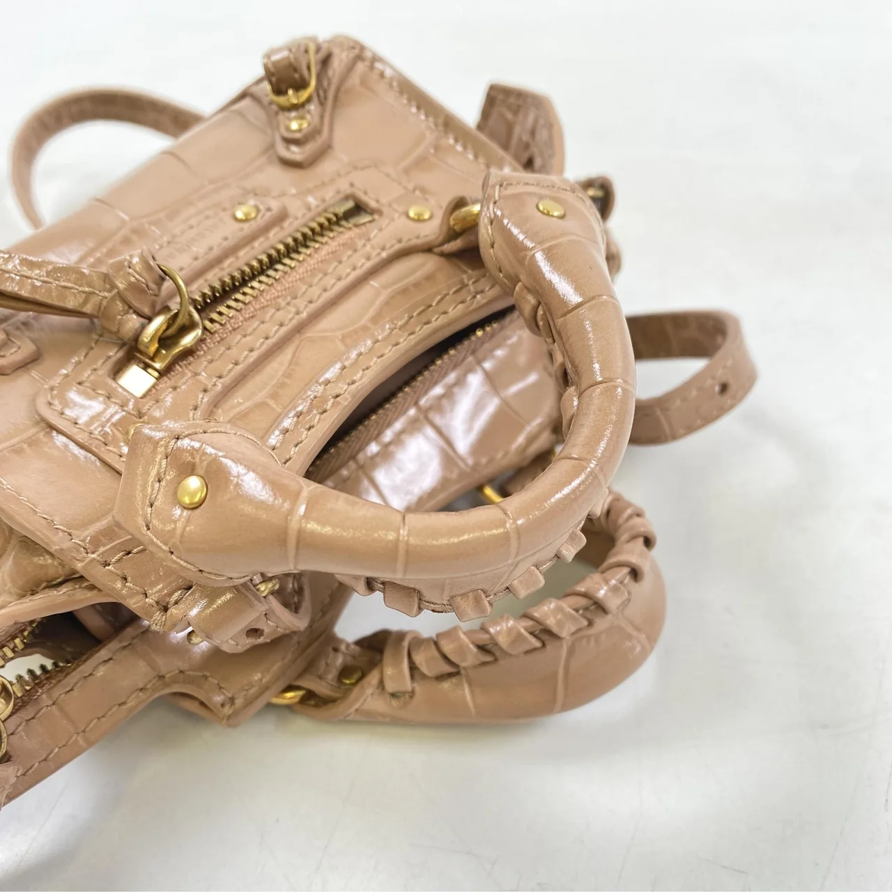 BALENCIAGA NEO CLASSIC NANO (BEIGE) view 18
