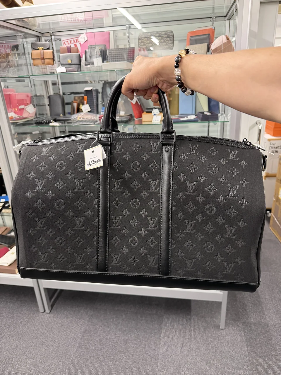 LV MONOGRAM LIGHT UP KEEPALL BANDOULIERE 50 view 4