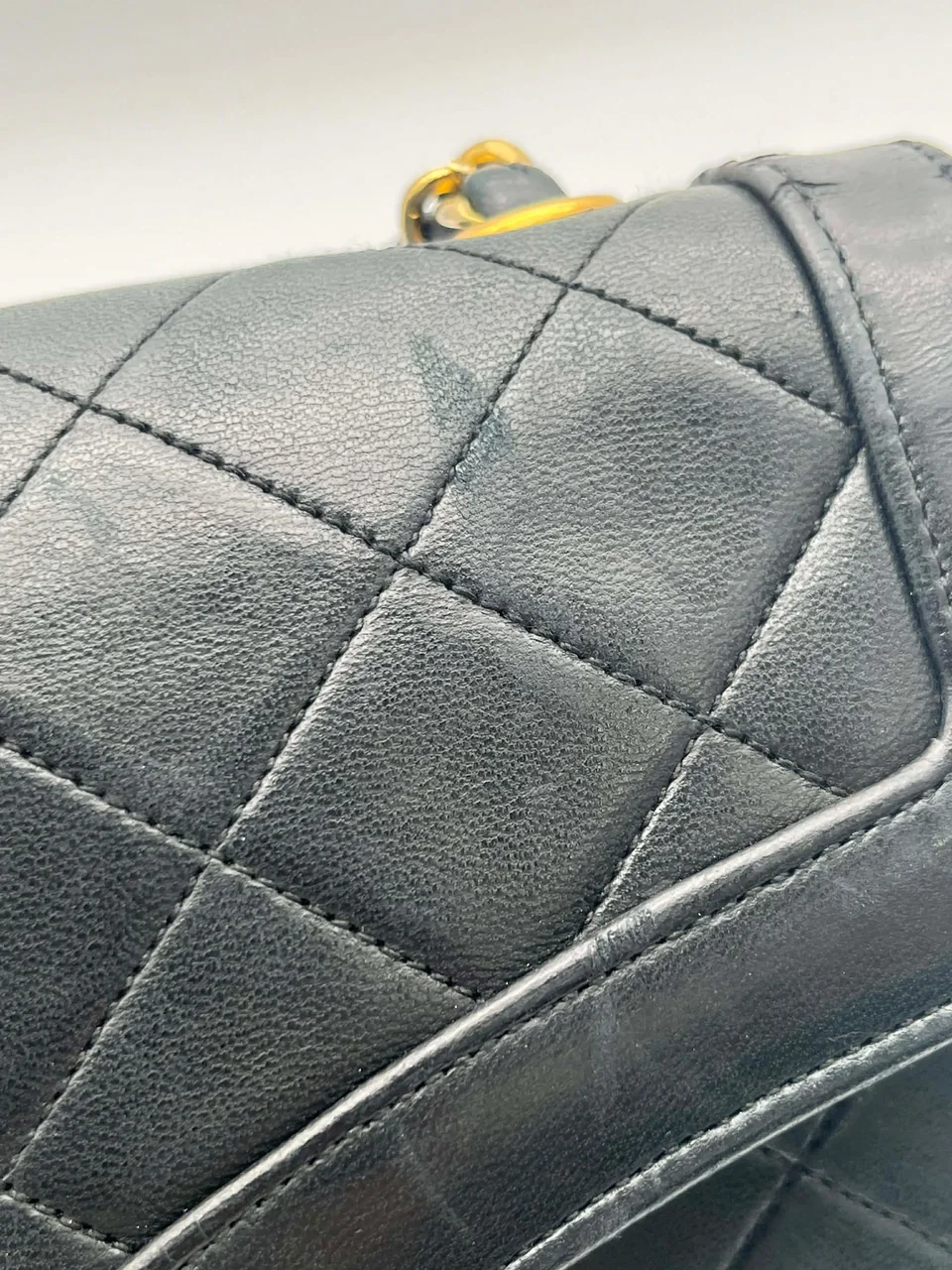CHANEL LAMB SKIN MATELASSE CHAIN SHOULDER BAG view 3
