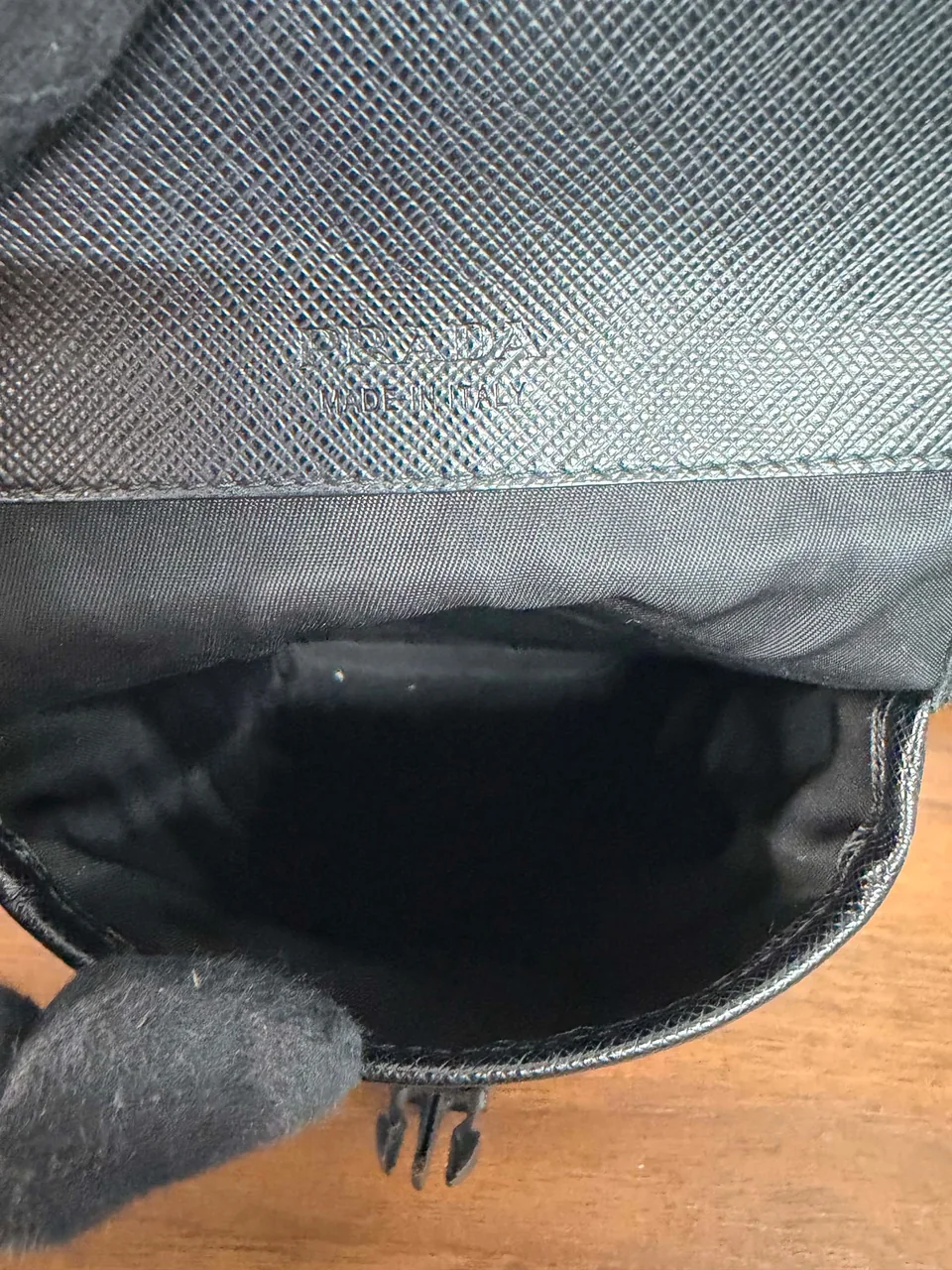 PRADA RE-NYLON SMARTPHONE CASE SHOULDER BAG photo 4