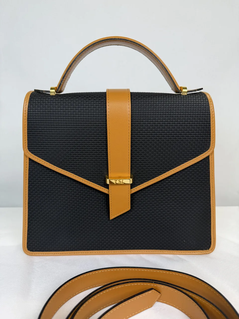 SAINT LAURENT TWO-WAY HANDBAG hover