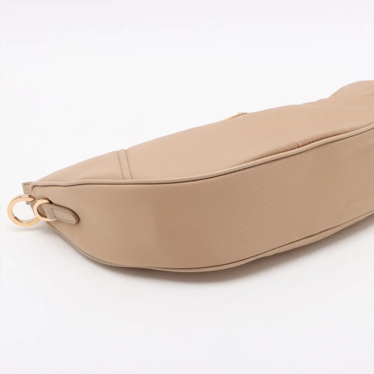 PRADA TESSUTO TWO-WAY SHOULDER BAG (BEIGE) view 4