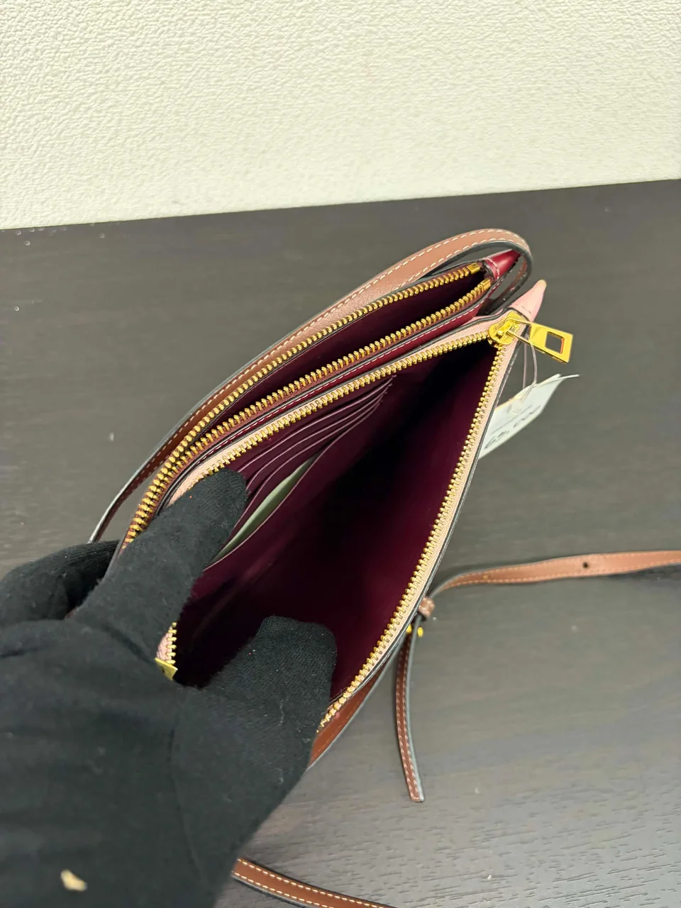 LOEWE GATE DOUBLE ZIP WALLET view 5