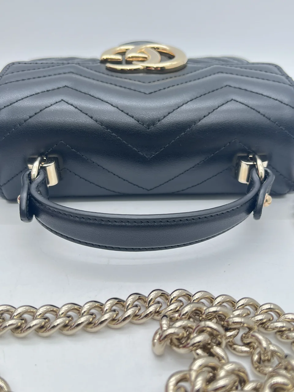GUCCI GG MARMONT TWO-WAY HANDBAG view 4