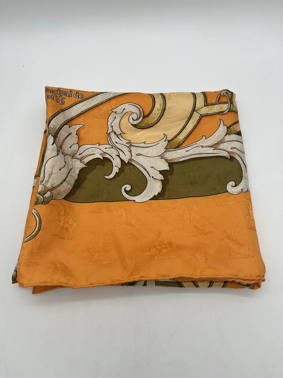 HERMES SCARF (ORANGE) hover