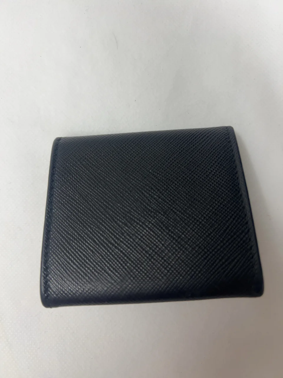 PRADA SAFFIANO COIN CASE (BLACK) photo 5
