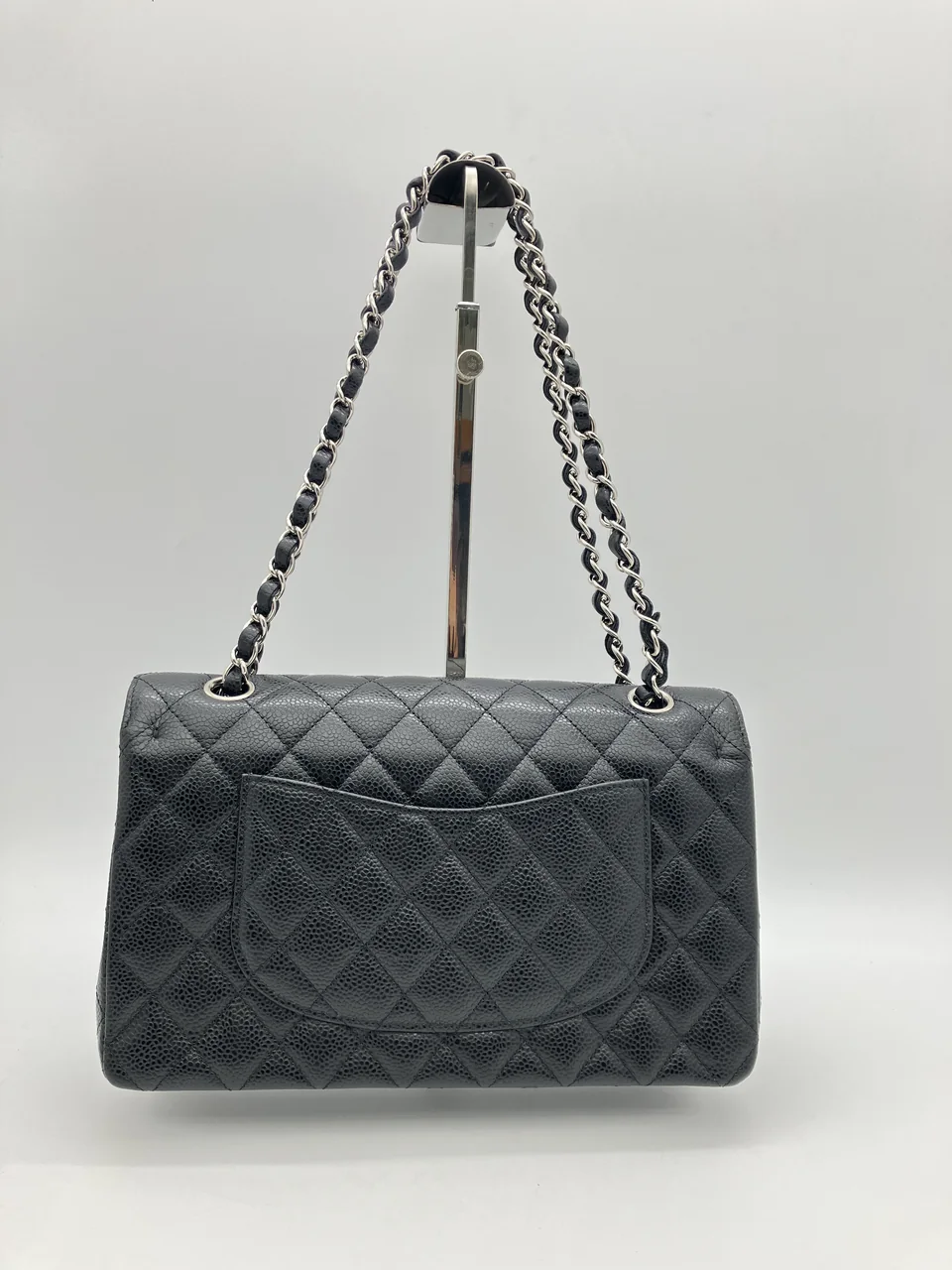 CHANEL CAVIAR DOUBLE FLAP MATELASSE 25 view 6