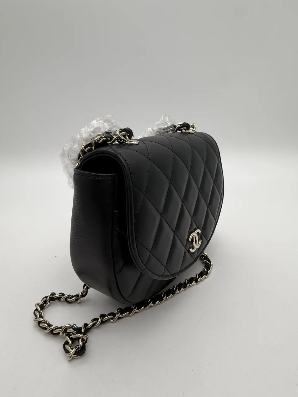 CHANEL LAMB SKIN MATELASSE TWO-WAY SHOULDER BAG view 15