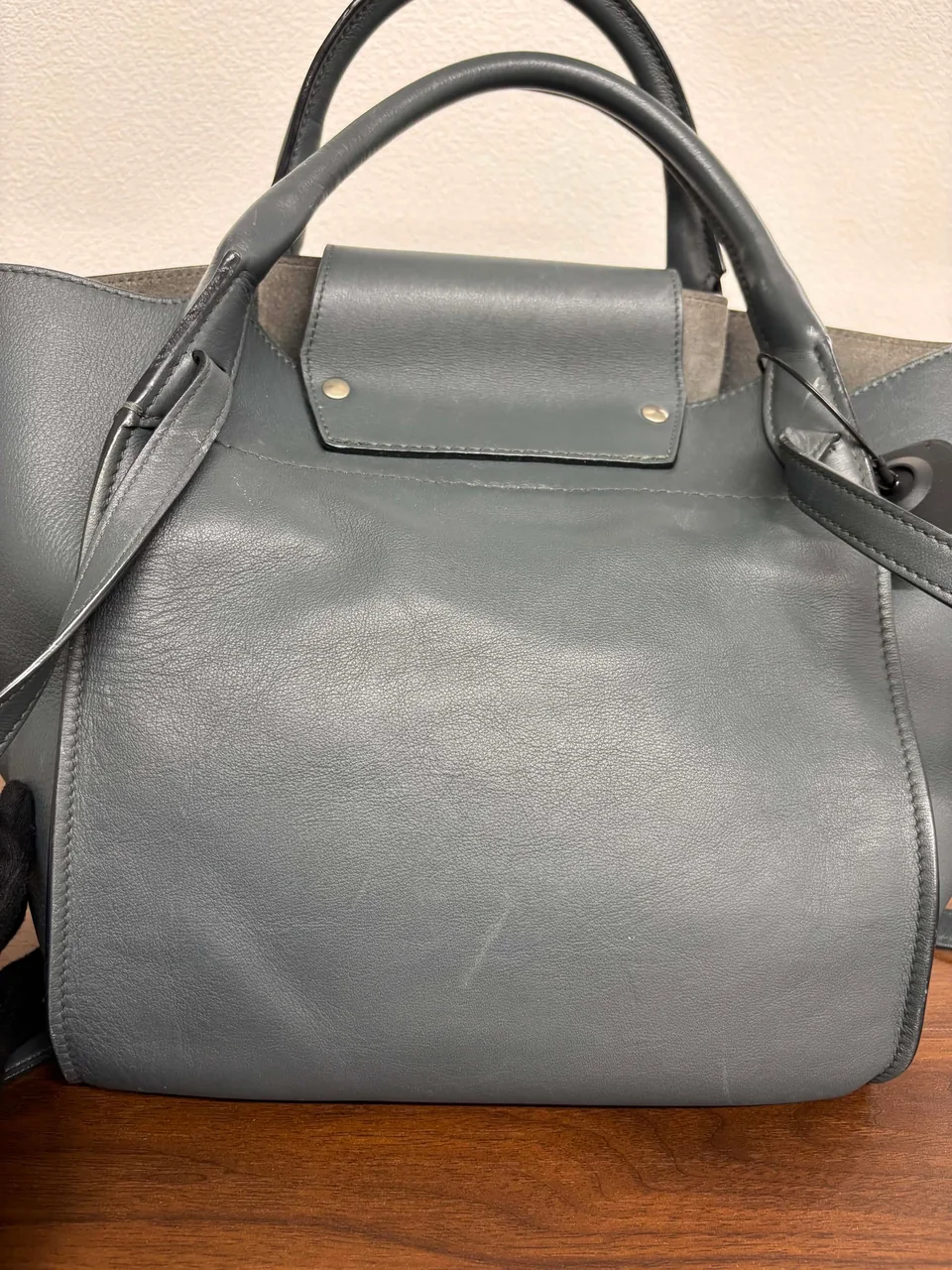 CELINE SHOULDER BAG (BLUE) view 9