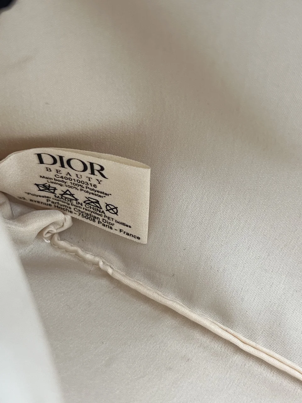 CHRISTIAN DIOR COSMETIC NOVELTY POUCH view 8