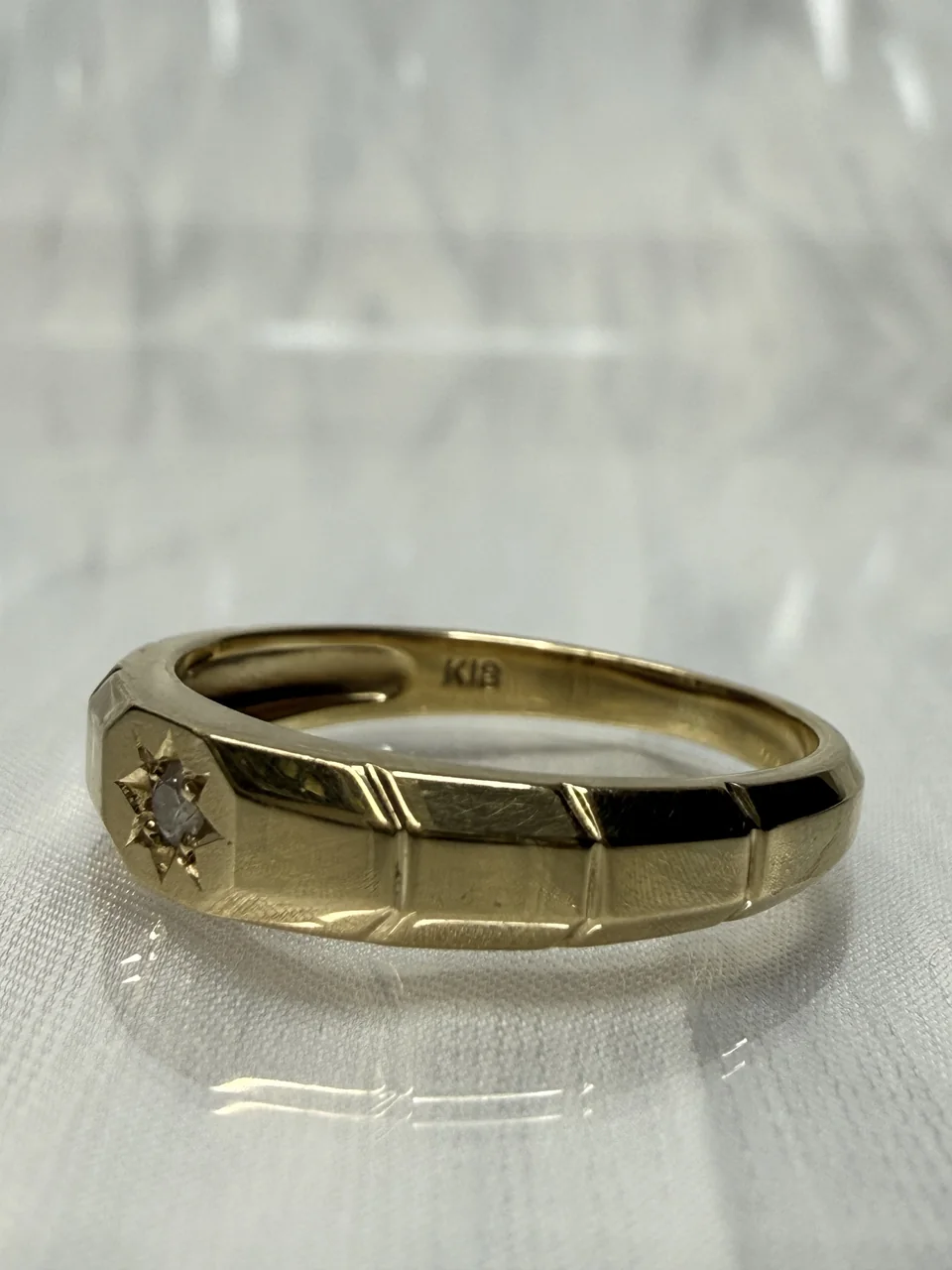K18 DIAMOND RING 3.2G hover