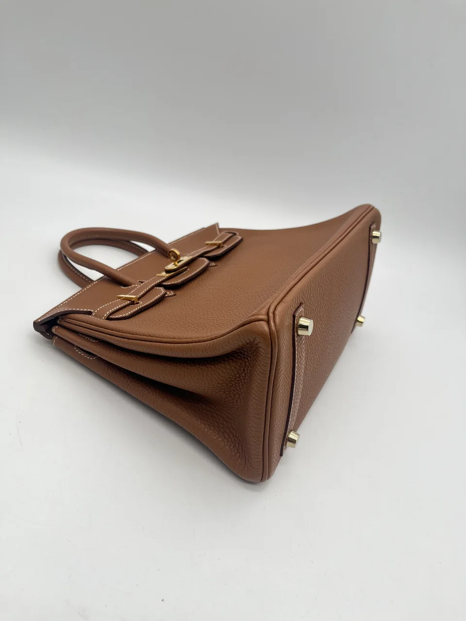 HERMES BIRKIN 25 (TOGO, GOLD, □M STAMP) view 7