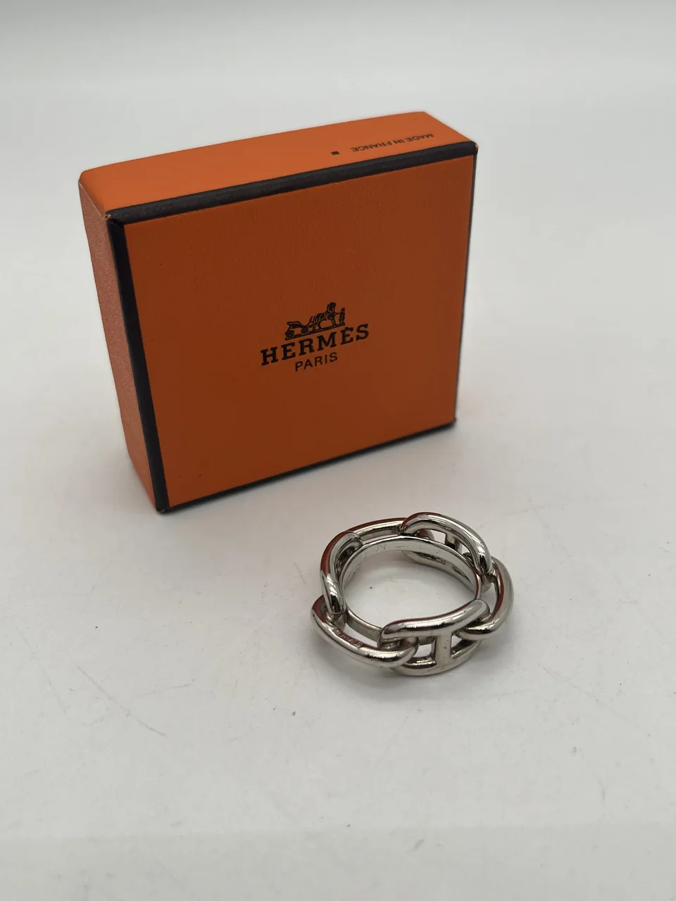 HERMES CHAINE D'ANCRE SCARF RING hover
