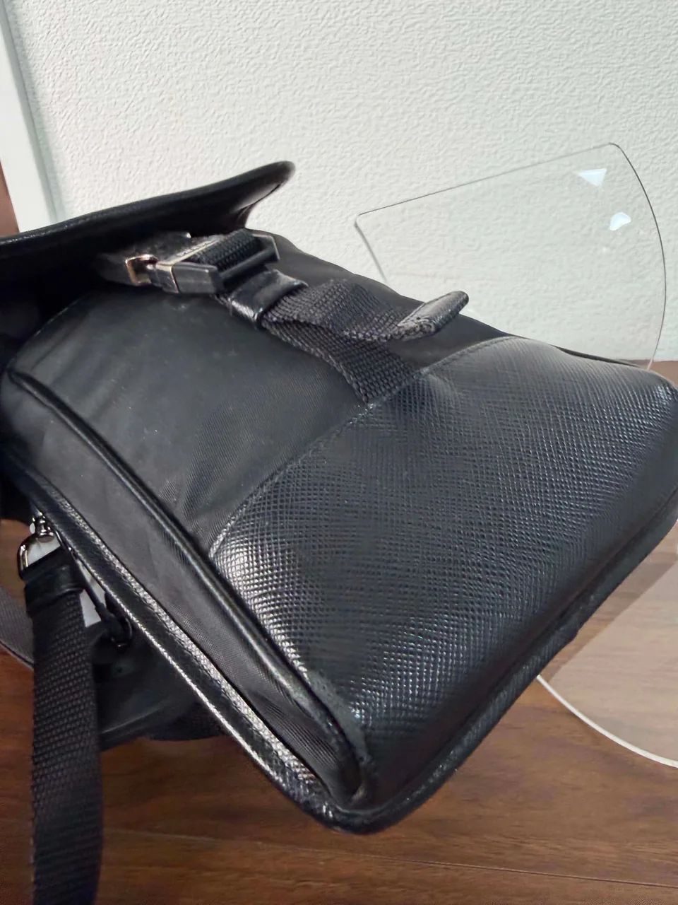 PRADA RE-NYLON SMARTPHONE CASE SHOULDER BAG photo 3