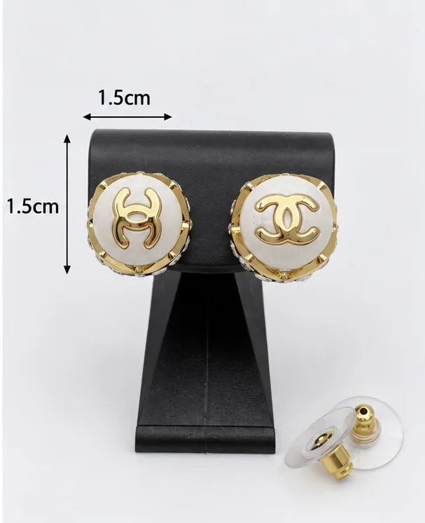 CHANEL COCO MARK EARRINGS view 3